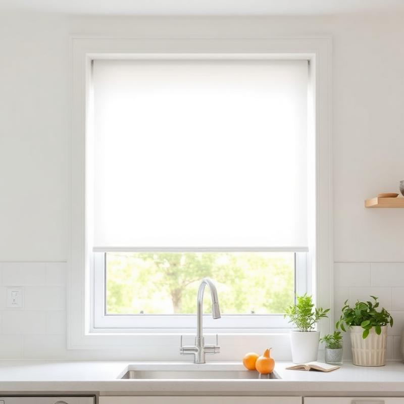 Cordless White Roller · Kitchen