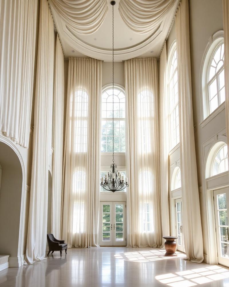 High-Ceiling Curtains